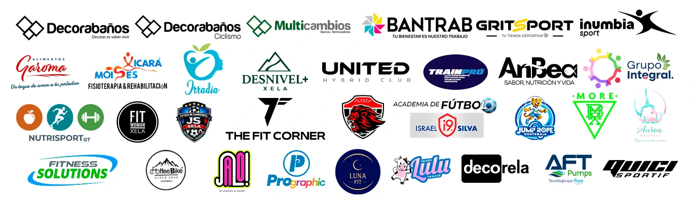 Marcas participantes de ExpoDeportes Xela 2026